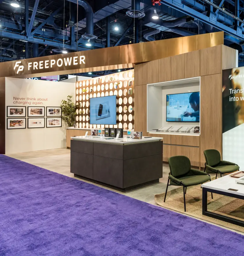 freepower tradeshow booth