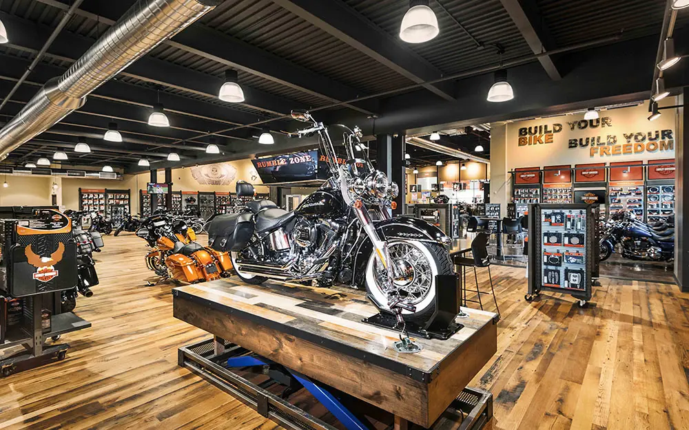 Highway 85 Creative Retail Transformation for Harley Davidson