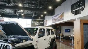 Jeep Showroom by Highway 85 Creative