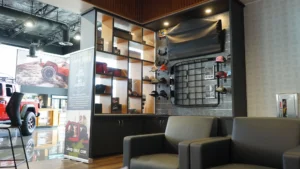 Jeep HQ Showroom in Las Vegas by Highway 85 Creative