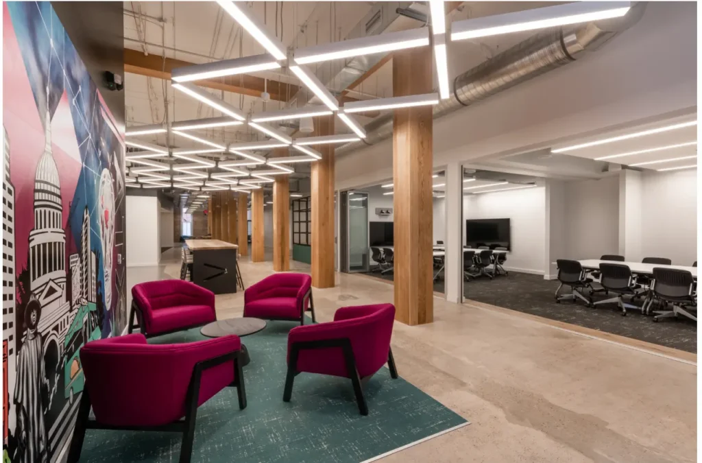 accenture office interior designed by highway 85 creat