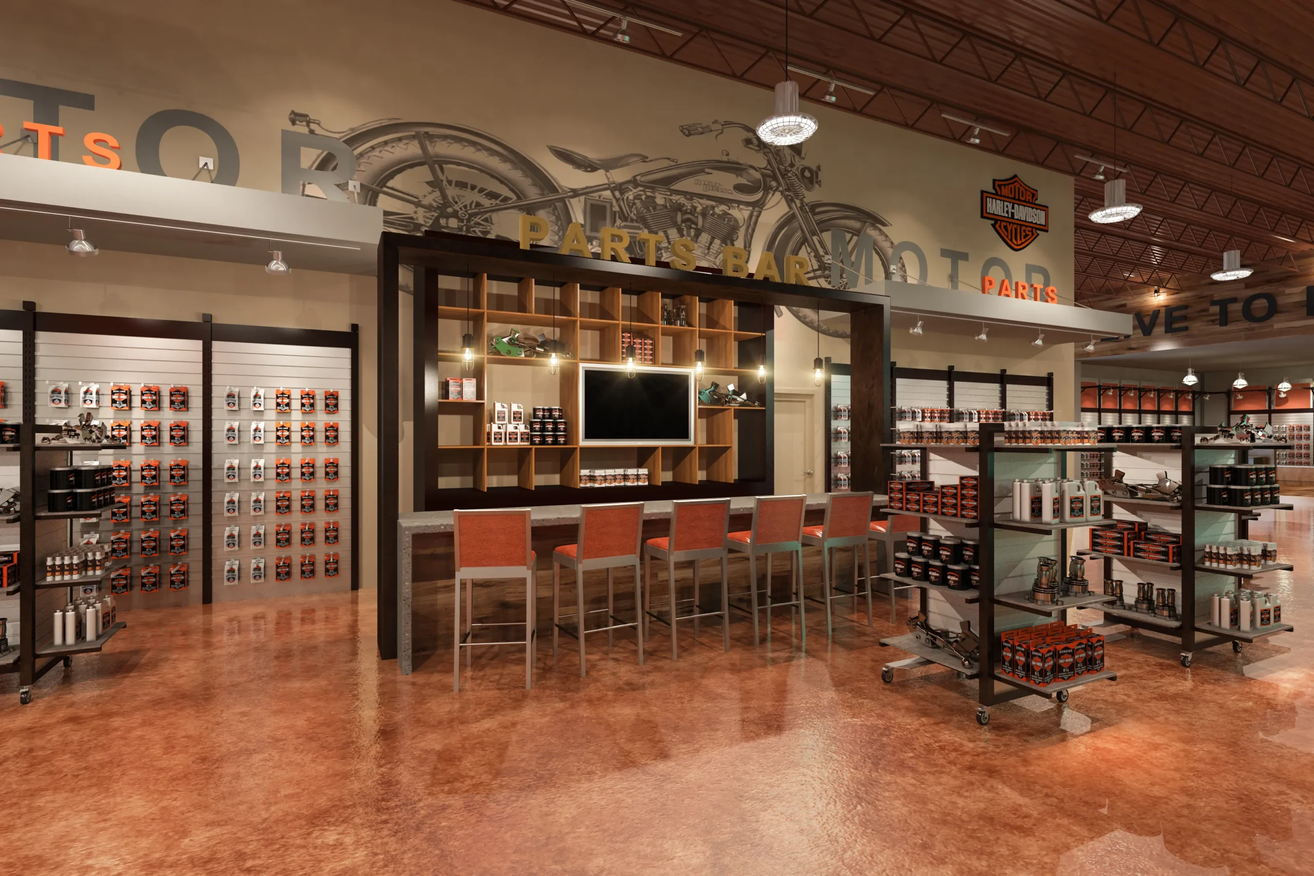 Harley Davidson Showroom by Highway 85