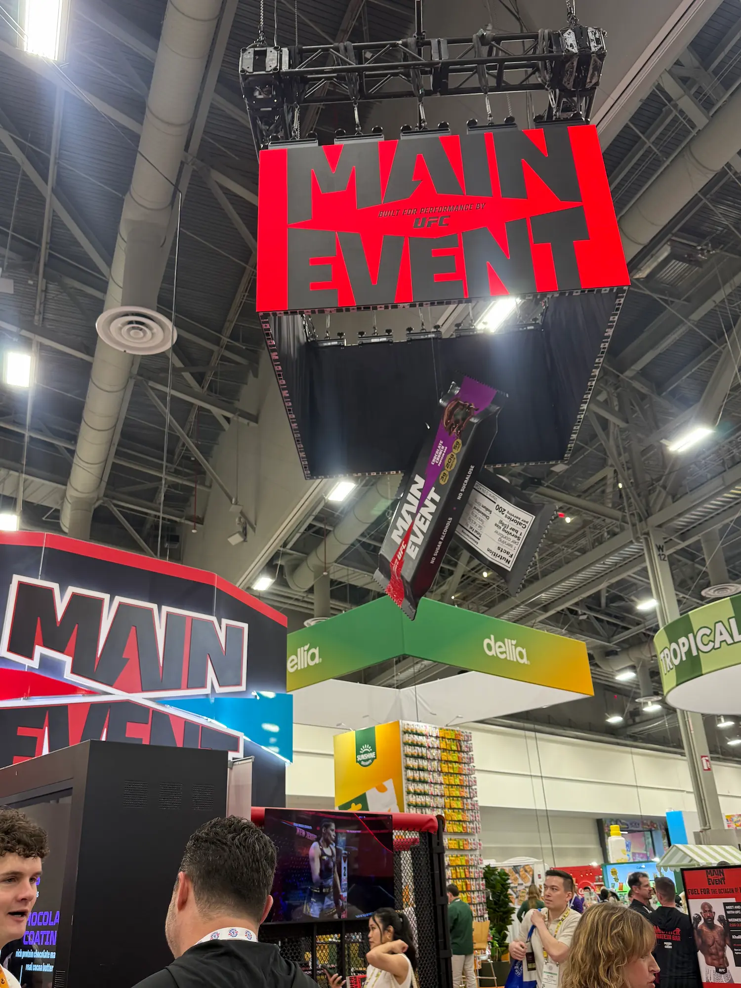 Custom trade show exhibit with bold branded graphics and strong visual hierarchy demonstrating effective trade show exhibit graphics by Highway 85 Productions