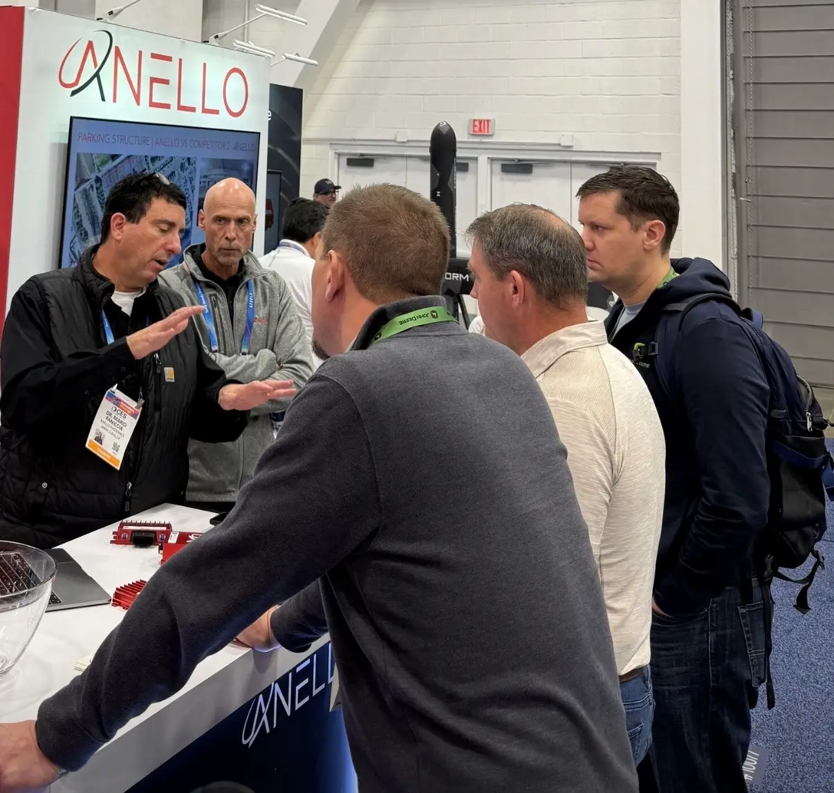 Anello custom 20x20 trade show booth at CES representing the kind of investment that requires a strong trade show budget approval process by Highway 85 Productions