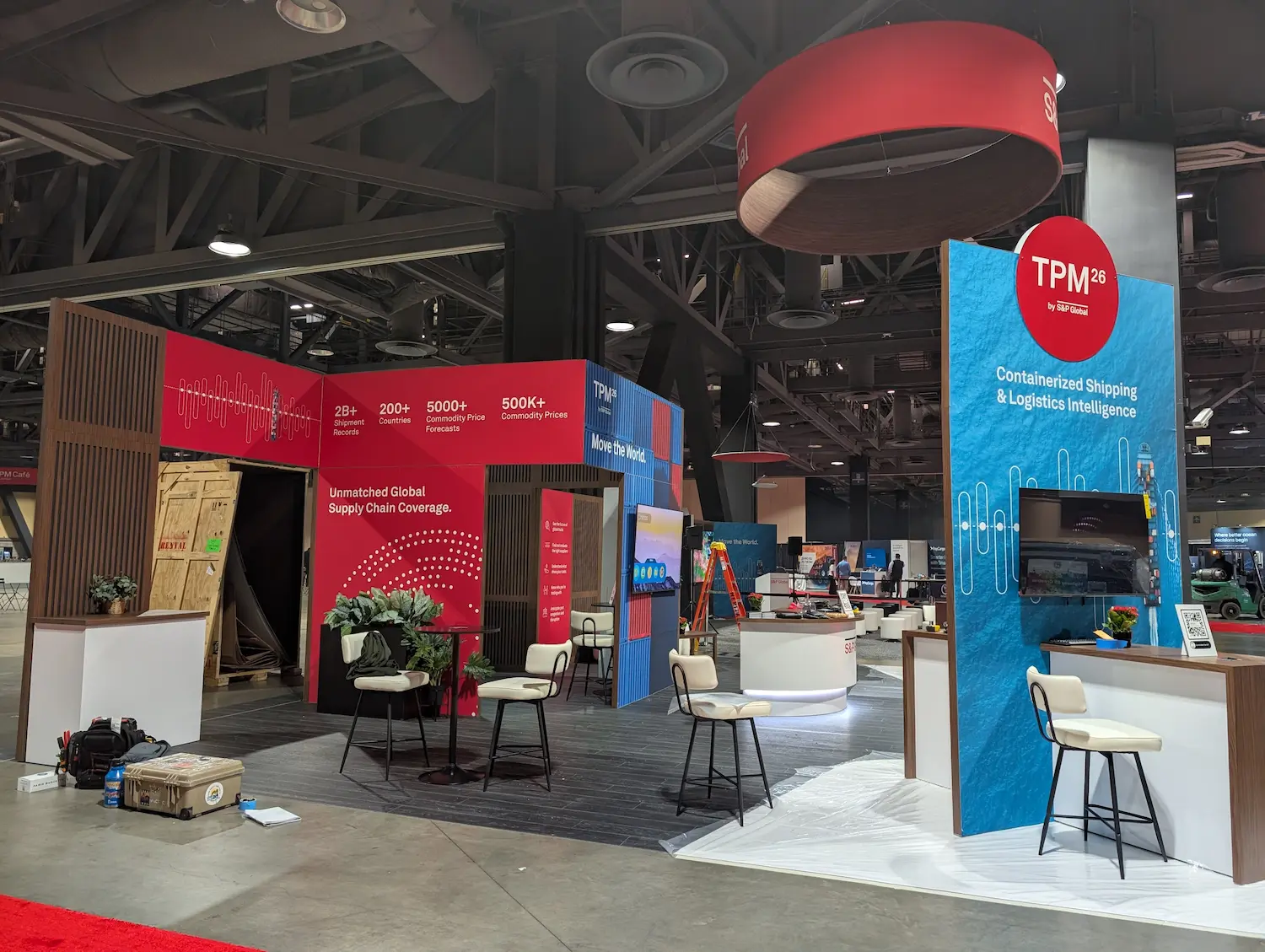 SP custom 30x30 trade show booth showing what a well-planned budget delivers and what common trade show budget mistakes can put at risk by Highway 85 Productions